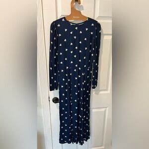 Navy Blue Reformation Dress